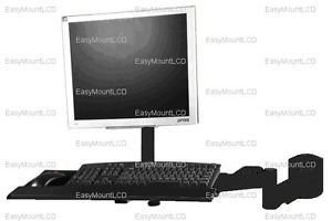 DELL 013KEV Rack Mountable 15 inch Monitor Shelf with Key