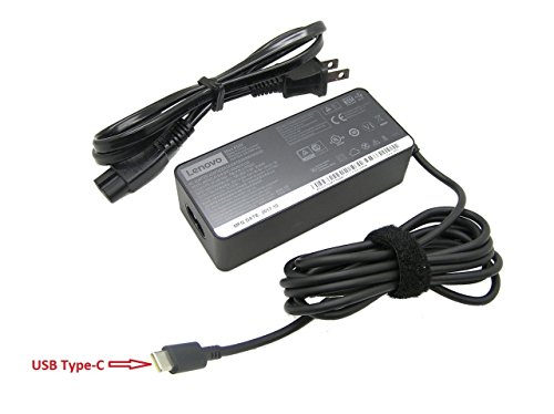 New Genuine AC Adapter for Lenovo ThinkPad Yoga 11 45 Watt USB-C with Cord 00HM665