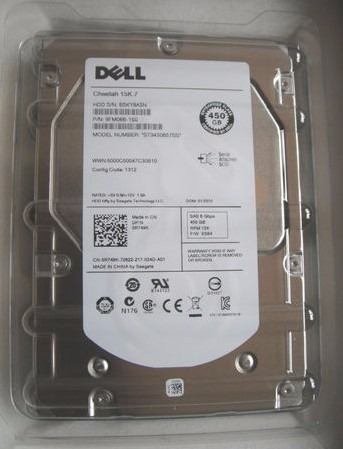 450GB 15K RPM SAS 3.5" HD -Mfg # 0R749K