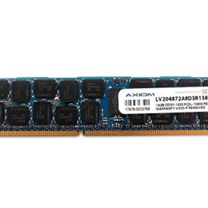 AXIOM 16GB PC3L-10600R DDR3-1333 Registered ECC 1.35V Memory LV204872A8D3R13811