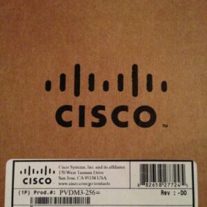 Cisco PVDM3-256 256-channel high-density voice and video DSP module (PVDM3-256= )