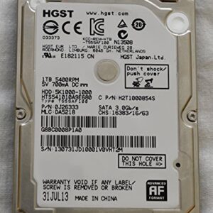 Hitachi Travelstar 5K1000 HTS541010A9E680 1 TB 2.5" Internal Hard Drive - Bulk