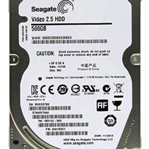 Seagate Video 2.5 HDD Hard Drive - Internal (ST500VT000)