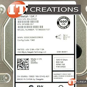 DELL ST3600057SS-DELL 600GB 15K 6G LFF SAS Hard Drive