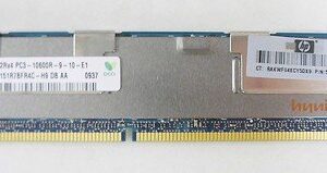 501534-001 4Gb 2R 1X4 Pc3-10600R-9 Memory Kit-