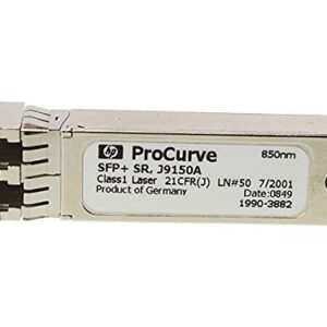 HP PROCURVE X132 10G SFP+ LC SR TRANSCEIVER J9150A 1990-3882