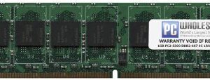 HP 1GB PC2-5300 DDR2-667 1Rx8 ECC UDIMM (HP PN# PV941A)