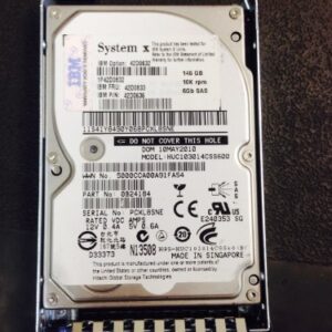 600GB 49Y2003 SAS 6GB/S10K RPM - 49Y2004