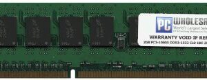 HP 2GB PC3-10600 DDR3-1333 2Rx8 ECC UDIMM (HP PN# 500670-B21)