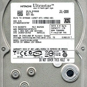 HUA721010KLA330 P/N: 0A36073 MLC: BA2526 Hitachi 1TB