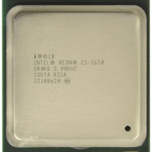 "Intel Xeon Eight-Core E5-2650 2.0GHz 8.0GT/s 20MB LGA2011 Processor without Fan, Retail BX80621E52650"