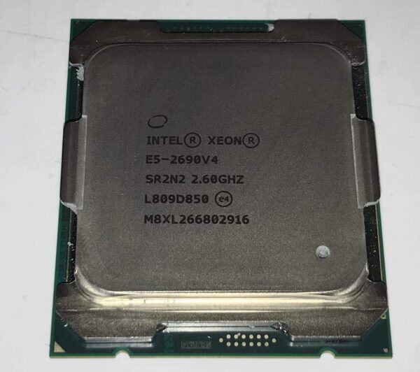 Intel XEON 14 CORE Processor E5-2690V4 2.6GHZ 35MB Smart Cache 9.6 GT/S QPI TDP 135W