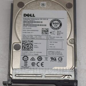 DELL 600GB 10K RPM SAS 2.5 INCH SFF Enterprise 12GB/S SAS3 Hard Drive Dell R95FV