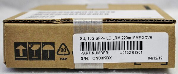 HP J9152A ProCurve Genuine 10GBase-LRM SFP+ Transceiver