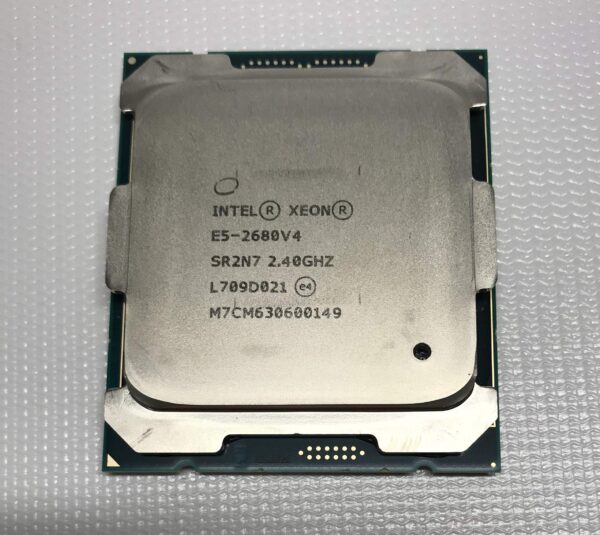 Intel XEON 14 CORE Processor E5-2680V4 2.4GHZ 35MB Smart Cache 9.6 GT/S QPI TDP 120W