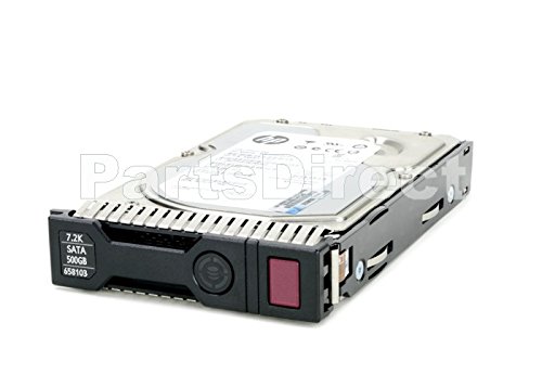 653952-001 HP 600GB SAS 15K 6G LFF 3.5-inch SC Hard Drive 652620-B21 W/BlankTray 