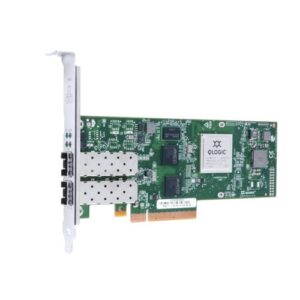 Qlogic Qle8242. Cu. Ck Fiber Optic Card . Pci Express X8 . Low. Profile "Product Type: Network & Communication/Network Interface Cards"