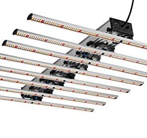 Luminous 640W 8bar Full Spectrum Samsung LM301B LED Grow Light Replaces Gavita