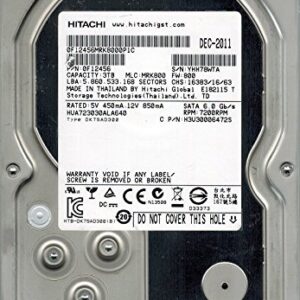 Hitachi HUA723030ALA640 P/N: 0F12456 MLC: MRK800 3TB