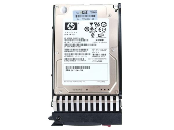 512544-003 HP 72-GB 6G 15K 2.5 DP SAS HDD