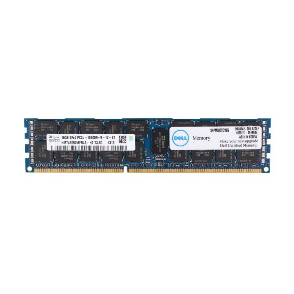 MGY5T Dell 16gb Ddr3 1333mhz Pc3-10600l 2rx4 Ecc Dimm Memory