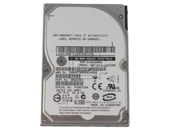 41Y8427 IBM 146 GB 10K RPM 2.5 Inch SAS Hard Drive. New Bulk Pack