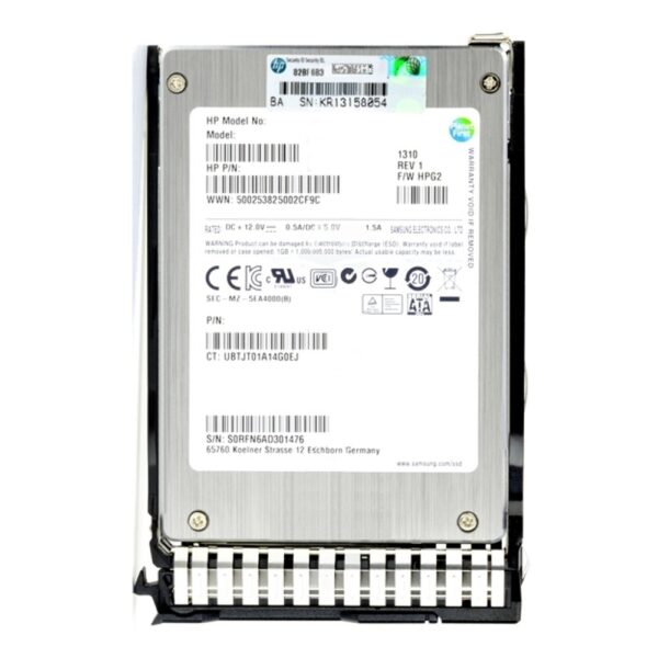 739888-B21 - HP 300GB 2.5" SATA 6Gb/s SC Enterprise Value MLC Solid State Drive