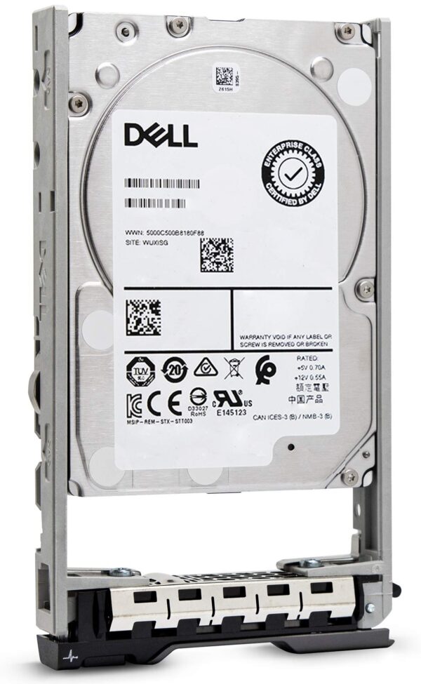 DELL 400-AJON - Dell 400-AJON 1.2TB 2.5 SFF 12Gbps 10K RPM 13 Gen SAS HDD 8FKXC