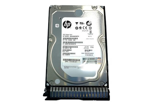 862127-001 HPE 4TB 7.2K 6G LFF SATA SC Hard Drive