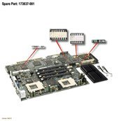 461081-001 HP ML350 G5 QC/DC System Board