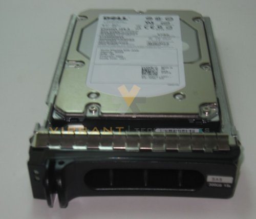 Dell YP778 300GB 16MB 3.0Gbps 15K 3.5 SAS Hard Drive in Poweredge R, T Series Tray by HP