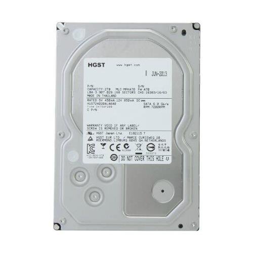 HGST 0F14690 Ultrastar 7K4000 HUS724020ALA640 2 TB 3.5" Internal Hard Drive - SATA - 7200 RPM - 64 MB Buffer Bare Drive (HGST0F14690)