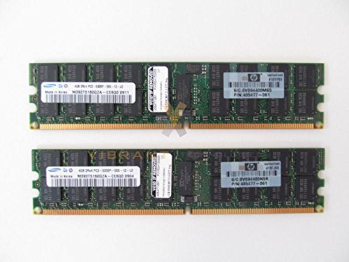 HP 432670-001 - HP 4GB PC2-5300 667MHZ DDR2 DIMM