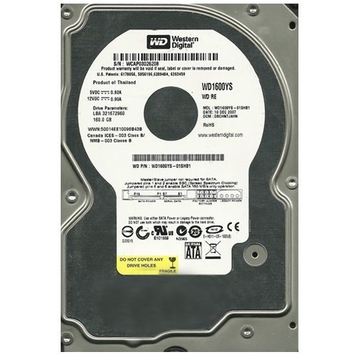 Wd1600ys Western Digital 160Gb Sata-7200Rpm 16Mb Oem 4W1600ys (Rohs C