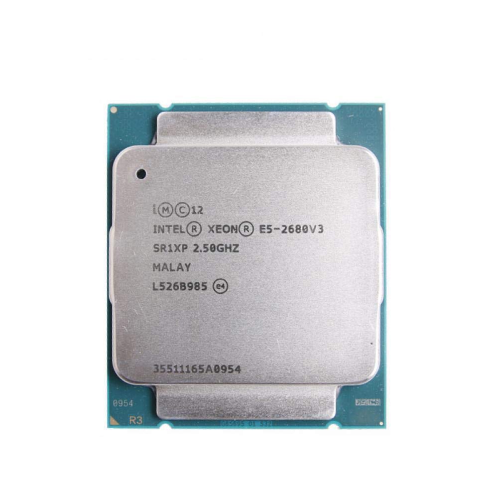 Intel Xeon E5 2680 V3 Processor SR1XP 2.5Ghz 12 Core 30MB Socket LGA 2011-3 CPU E5 2680V3