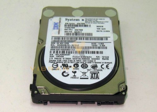 43w7666 Ibm 300gb Sata Sff Nhs Hard Drive