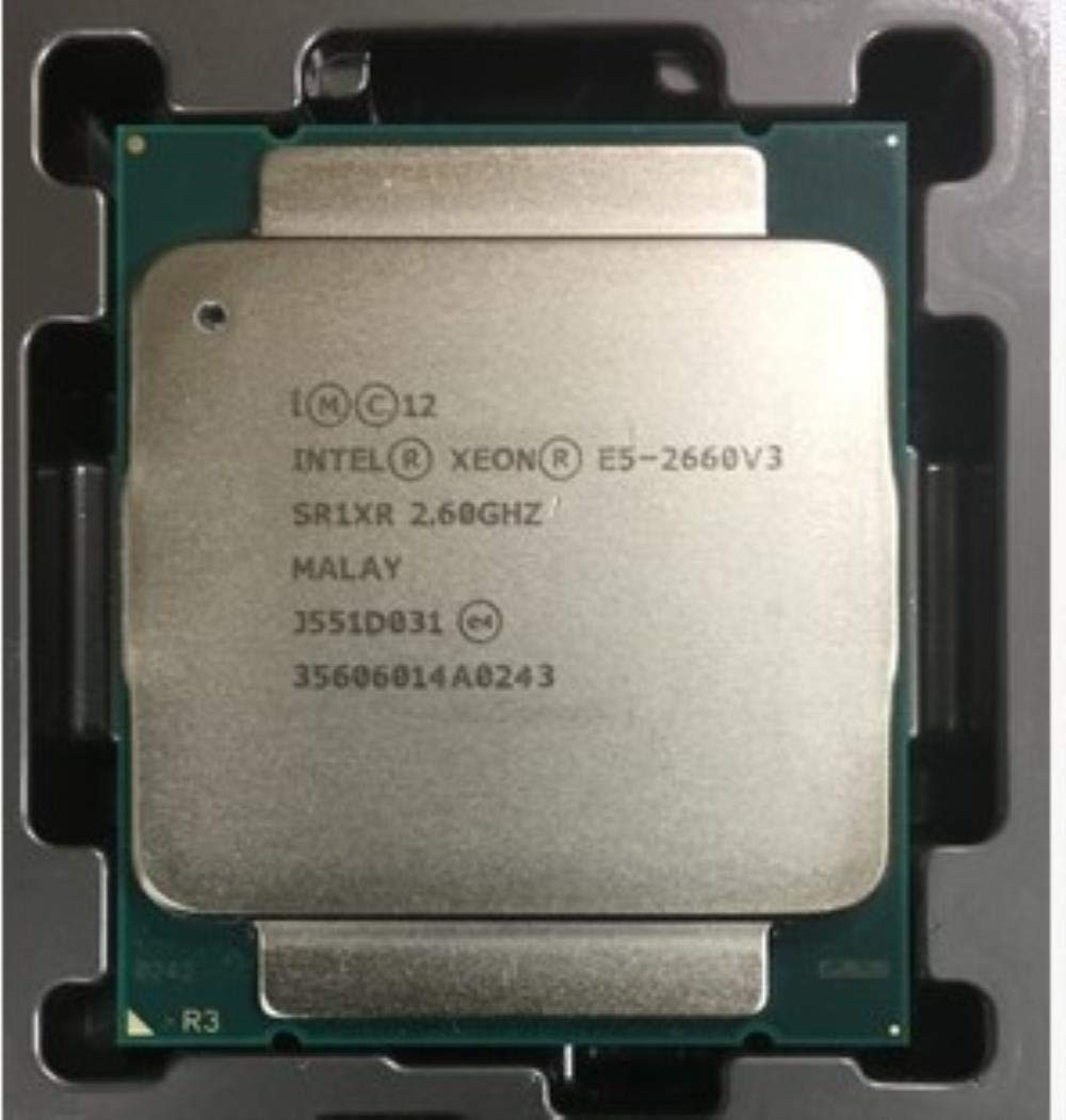 Intel Xeon CPU E5-2660V3 SR1XR 2.60GHz 10-Cores 25M LGA2011-3 E5-2660 V3 Processor E5 2660V3 E5 2660 V3 x99