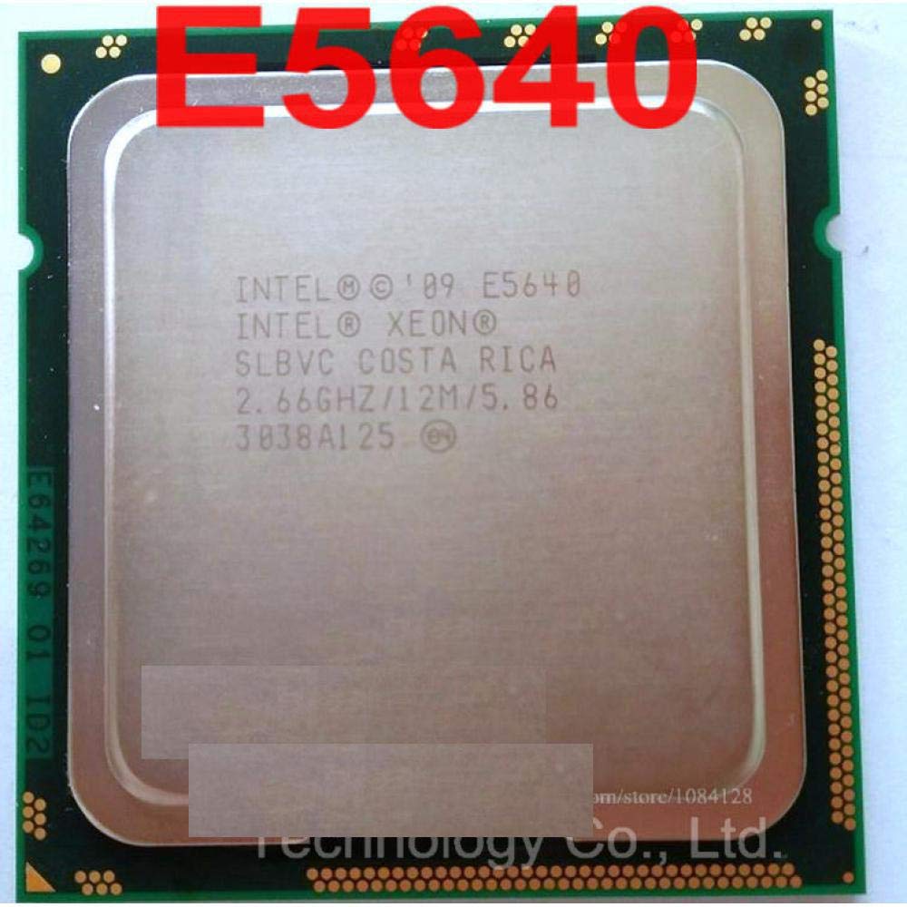 Intel E5640 CPU SLBVC 2.66GHz Quad-core 12MB Cache 80W LGA1366 Processor