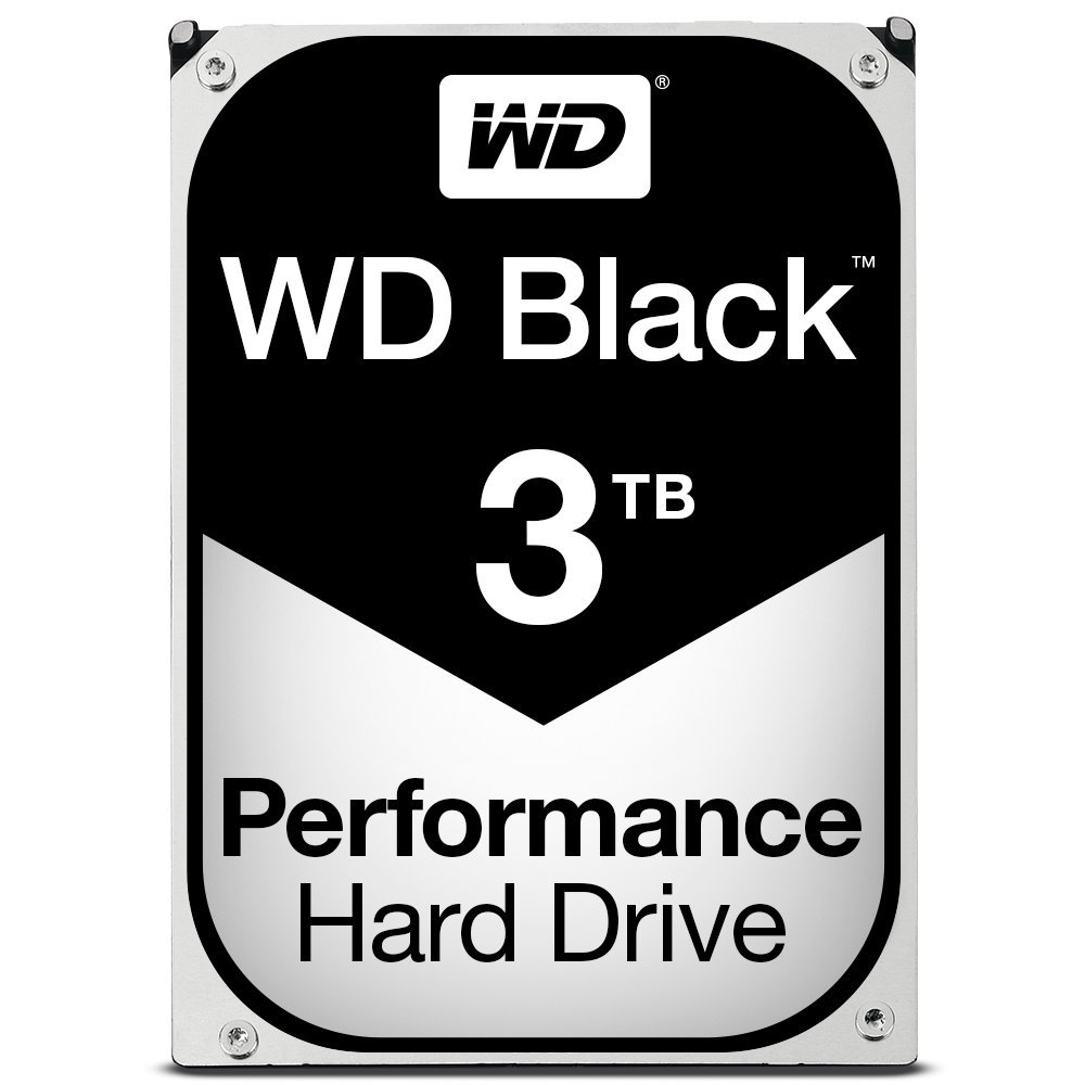 WESTERN DIGITAL HDD BLACK 3TB SATA 7.2K