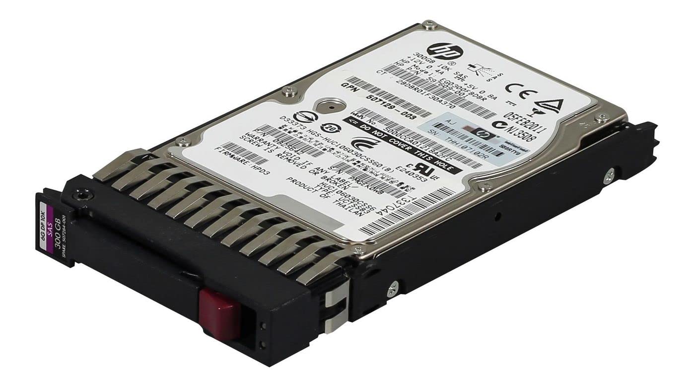 HP 575055-001 Hard Drive, SAS 300MB 10K SFF