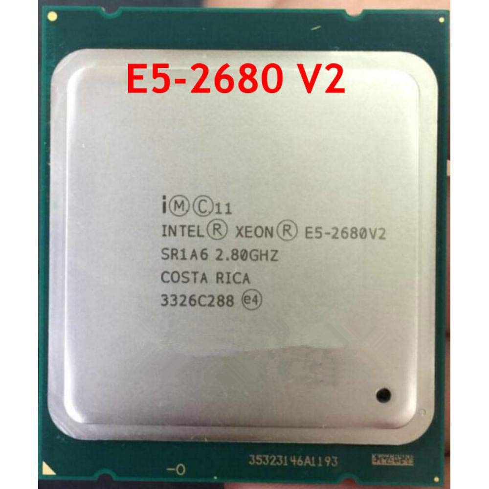 Intel Xeon E5 2680 V2 SR1A6 CPU Processor 10 Core 2.80GHz 25M 115W Desktop CPU 2680v2 CPU