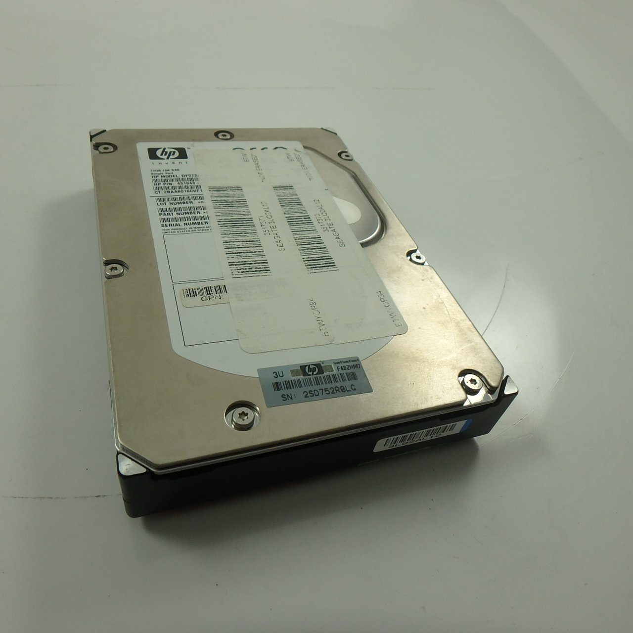 HP 431943-002 72GB 15K SAS Single Port 3.5"