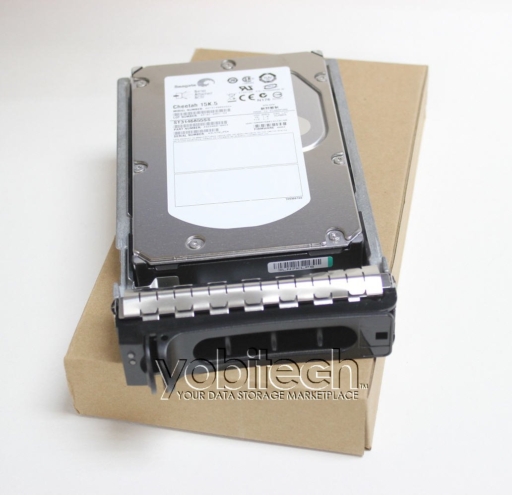 Dell Compatible -300GB 10K RPM SAS 3.5" HD - Mfg # 0RN828 (Comes with Drive and Tray)