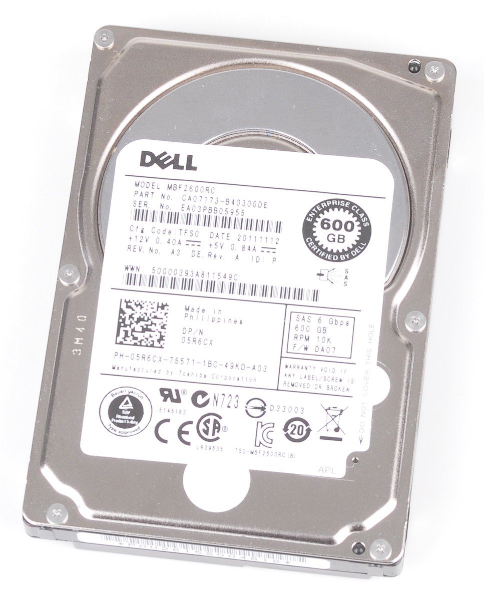 05R6CX DELL 600GB 10K 6G SFF HDD