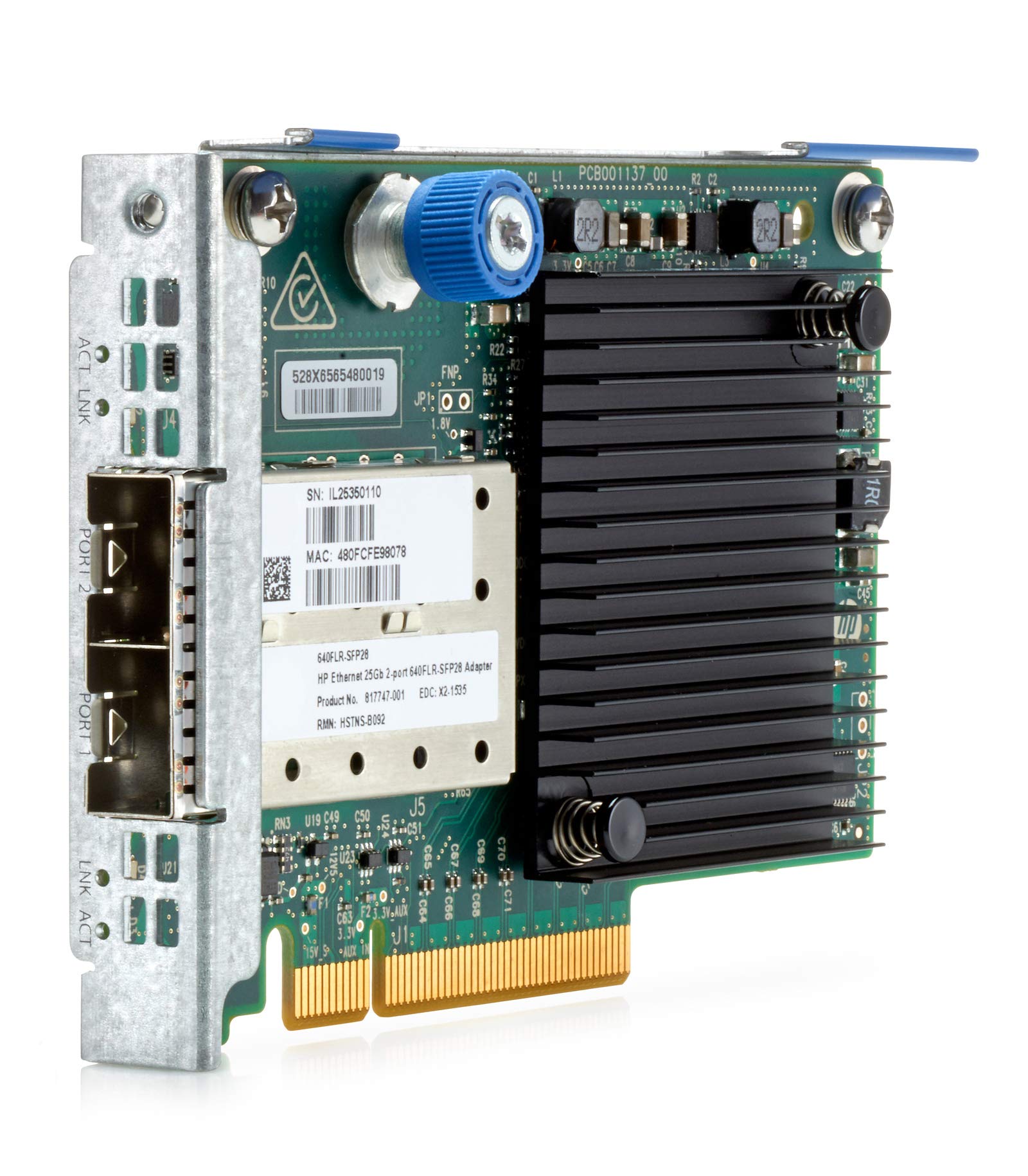 HPE HP 817749-B21 Ethernet 2-Port 640FLR-SFP28 Adapter