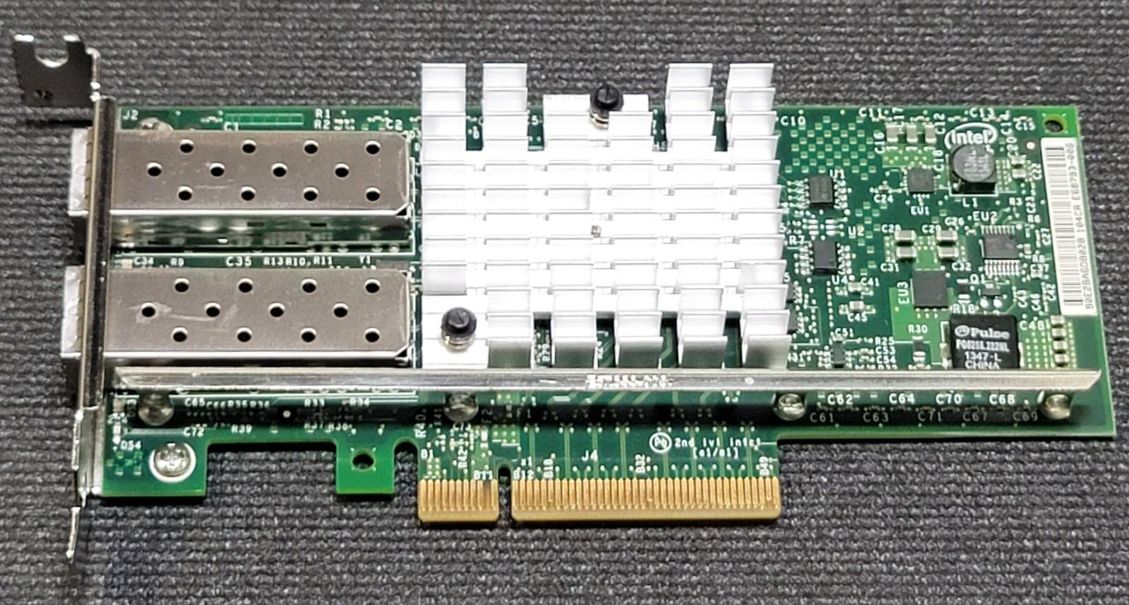 Intel E10G42BTDABLK Ethernet Converged Network Adapter X520-DA2 - Network adapter - PCI Express 2.0 x8 low profile - 10Gb Ethernet x 2