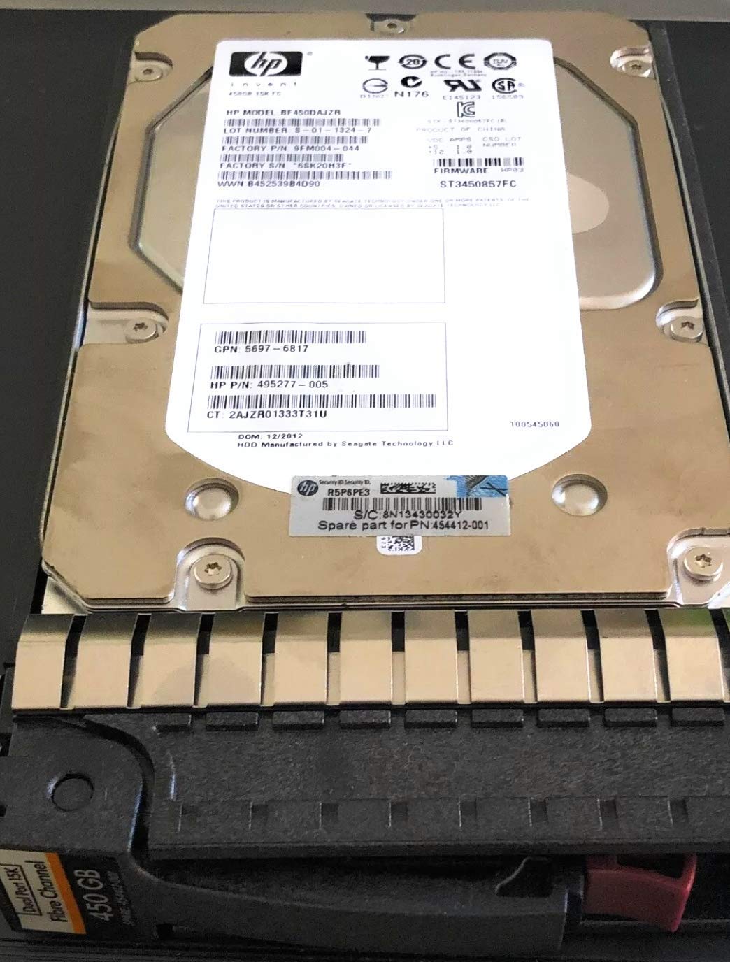 HP 601776-001 Drive HD 450GB 6G 15K New Retail Factory Sealed