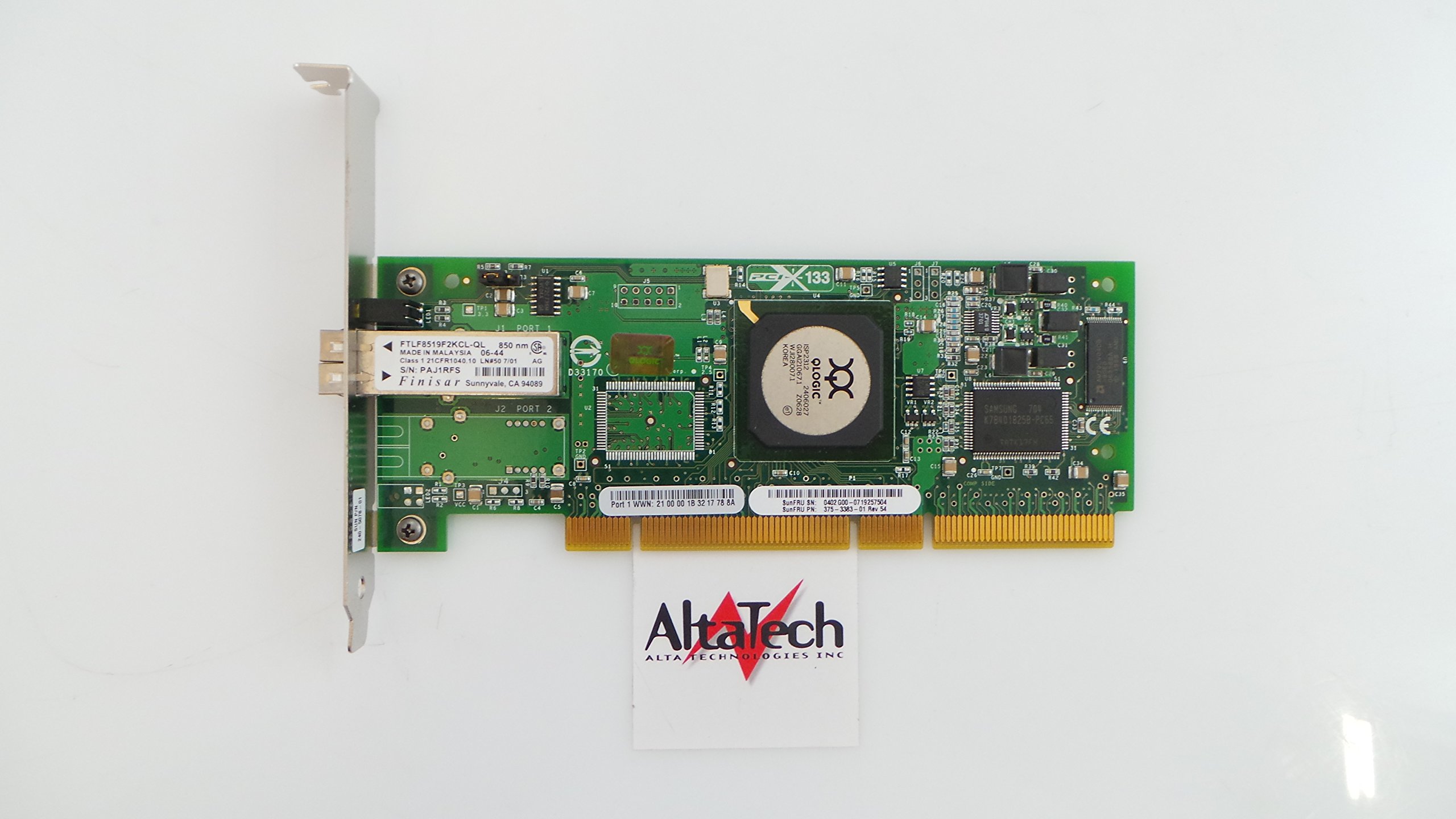 375-3383 SUN 2GB Single Port Fibre PCI-X