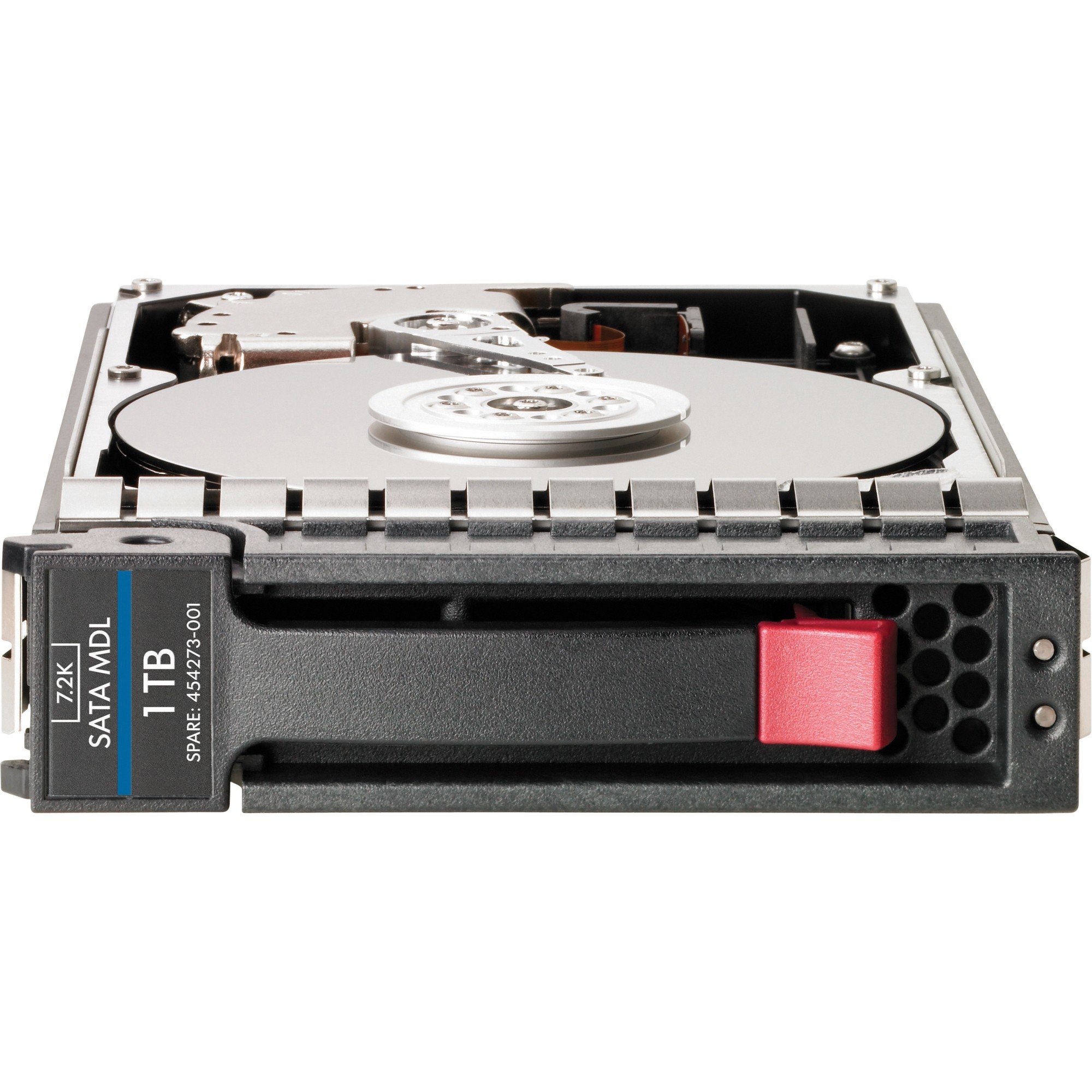 HP - Hard drive - 1 TB - internal - 3.5" - SATA-300 - 7200 rpm MSA2000 1TB 7200 SATA 2012I 2012FC 2012SA Manufacturer Part Number AJ740A