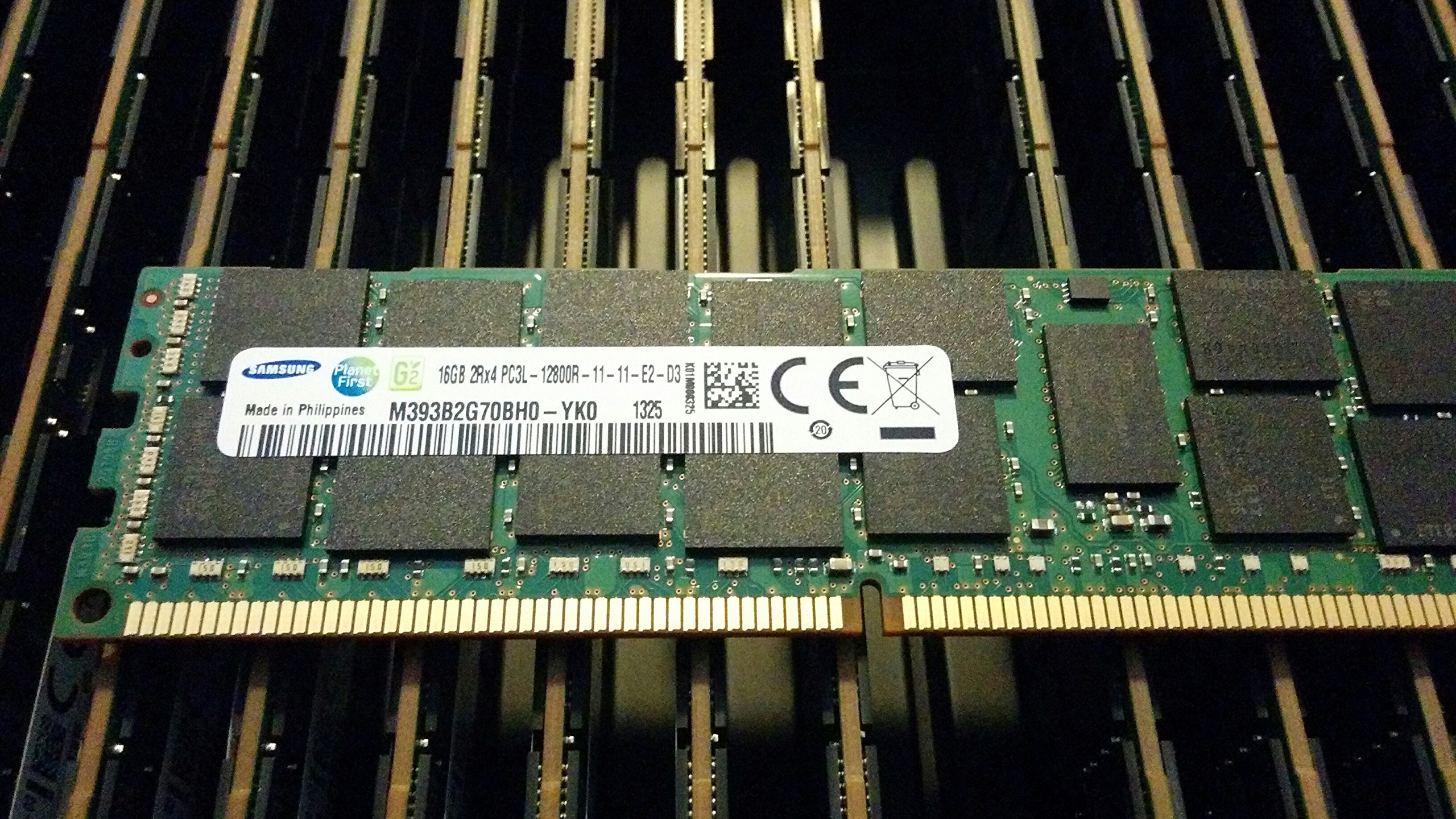 Samsung DDR3-1600 16GB ECC/REG Samsung Chip Server Memory (M393B2G70BH0-YK0)